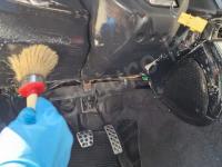 Honda S2000 – Restauro pelle e plastiche >>>>>>>>>>>>>>>>>>>>>>>> - Lavaggio e igienizzazione delle superfici interne. (-)