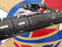 Ferrari 599 GTO - Restauro plastiche appiccicose >>>>>>>>>>>>>>>>>>>>> - I pulsanti sulla plafoniera. (PRIMA)