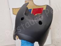 Ferrari 599 GTO - Restauro plastiche appiccicose >>>>>>>>>>>>>>>>>>>>> - La parte inferiore del copripiantone sterzo. (PRIMA)