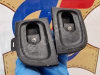 Maserati Quattroporte S – Restauro completo delle plastiche appiccicose - I comandi degli alzacristalli elettrici. (PRIMA)