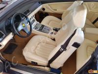 Ferrari 456 GT - anno 1994 - Pulizia interno in pelle e piccoli restauri ai sedili - Panoramica dell'abitacolo lato guida. (PRIMA)