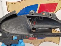 Maserati Quattroporte S – Restauro completo delle plastiche appiccicose - Portiera passeggero anteriore. (PRIMA)