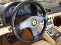 Ferrari 456 GT - anno 1994 - Pulizia interno in pelle e piccoli restauri ai sedili - Panoramica del volante. (PRIMA)