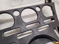 Maserati 4200GT – Restauro completo consolle centrale >>>>>>>> - Lo chassis di metallo. (PRIMA)