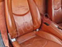 Porsche Boxster S 987 – Restauro completo dell’interno (pelle e plastiche) - Panoramica sedile passeggero. (PRIMA)