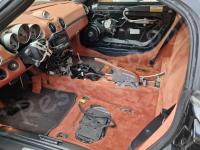Porsche Boxster S 987 – Restauro completo dell’interno (pelle e plastiche) - L'abitacolo smontato durante il lavoro. (DURANTE)