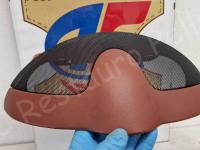 Porsche Boxster S 987 – Restauro completo dell’interno (pelle e plastiche) - Il cupolino della strumentazione. (PRIMA)