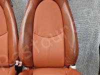 Porsche Boxster S 987 – Restauro completo dell’interno (pelle e plastiche) - Sedile guida. (PRIMA)
