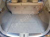 Nissan Murano  - anno 2009 - Pulizia interno in pelle e restauro pomello cambio - Panoramica del bagagliaio. (PRIMA)