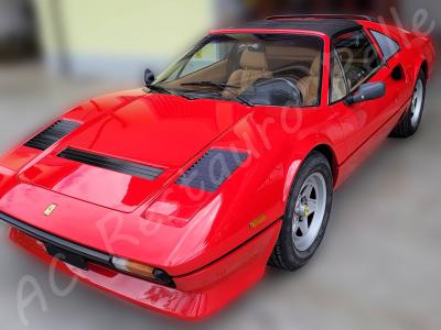 Ferrari 208 Turbo - anno 1984 - Lavaggio completo dell’interno >>>>>