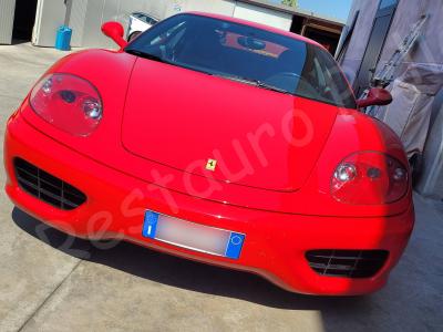 Ferrari 360 Modena - Restauro plastiche e lavaggio interno >>>>>>>>>