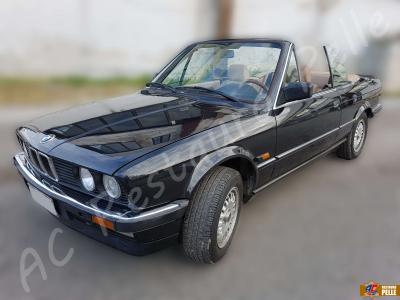 BMW 320i cabrio (E30) - anno 1989 - Restauro completo interno in pelle >>>