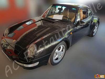 Porsche 911 (993) Carrera 4 - anno 1995 - Pulizia dell’interno in pelle >>>>