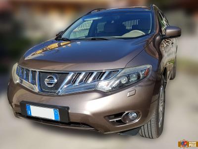 Nissan Murano  - anno 2009 - Pulizia interno in pelle e restauro pomello cambio